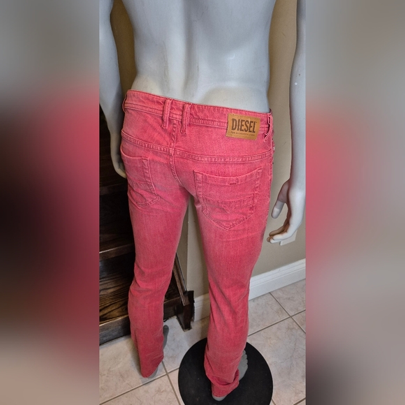 Diesel Other - Diesel Men's Bold Red Skinny Jeans